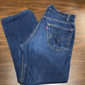 Vintage 505 Levi’s Dark Blue Jeans 34x30 USA